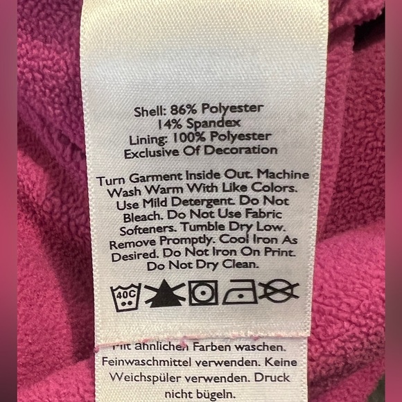 EDDIE BAUER Women’s Dark Gray Fleece Lined Snow Pants Size 12 - Picture 4 of 4